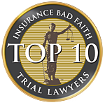 Top 10 Insurance Bad Faith Trial Lawyers Logo
